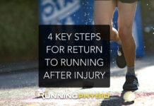 4 key steps for return to running after injury