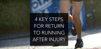 4 key steps for return to running after injury