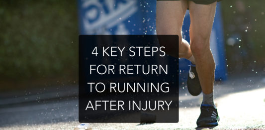 4 key steps for return to running after injury