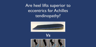 Are heel lifts superior to eccentrics for Achilles tendinopathy?