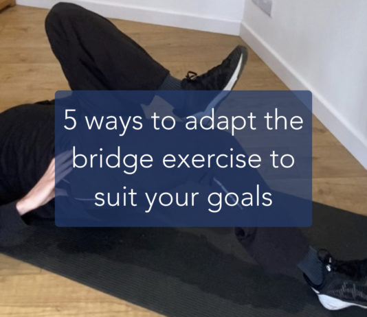 bridge exercise