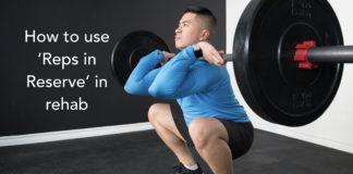 How to use 'Reps in Reserve' in rehab