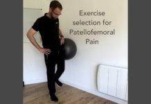 Exercise selection for Patellofemoral Pain