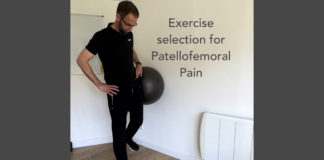 Exercise selection for Patellofemoral Pain